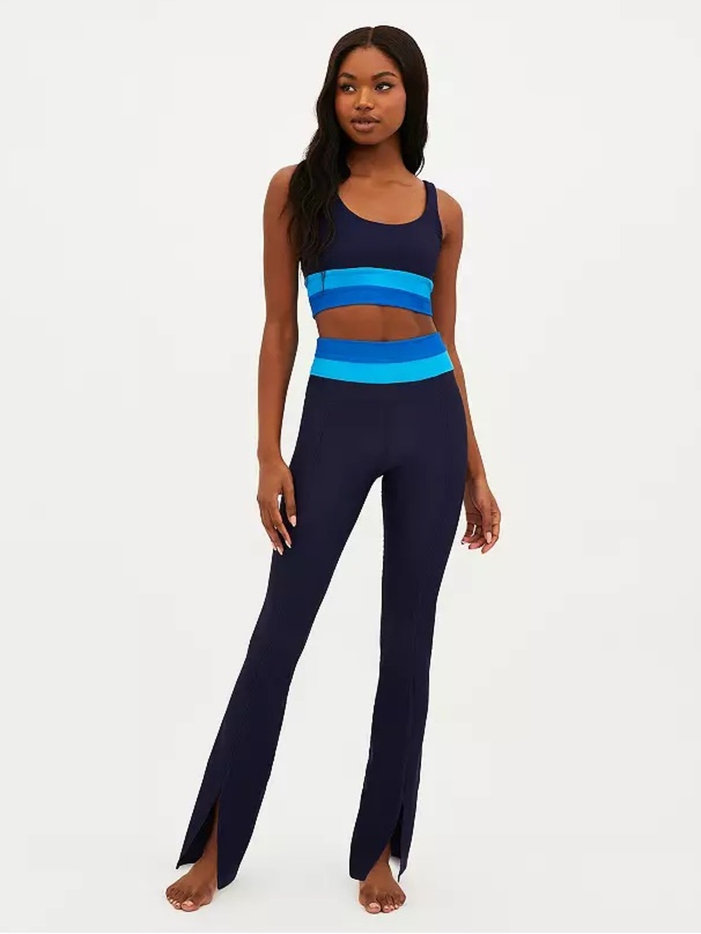 Beach Riot Women's Amalfi Pants marine color block size xs